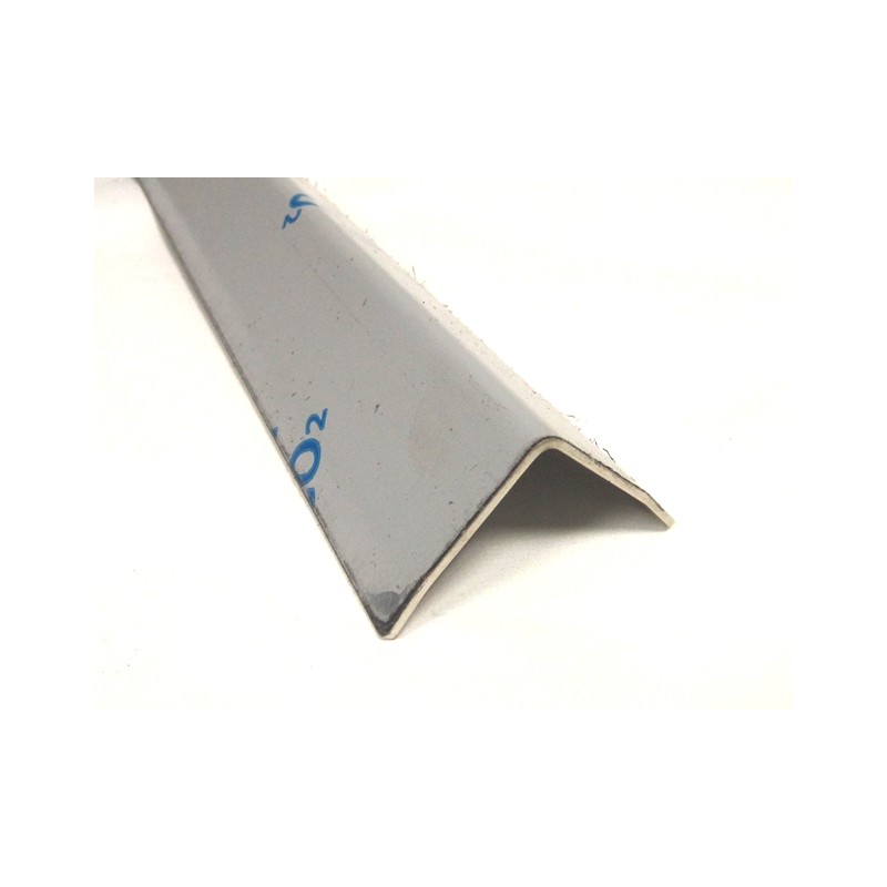Edelstahl Kantenschutz Winkel Eckschutzschiene 1,5mm 40x40mm Winkel  dreifach gekantet 1.4301 geschliffen 3-fach • GLOGER Metall